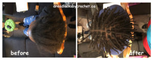 Dreadlocks Installation